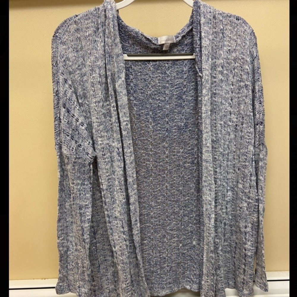 hooded cardigan